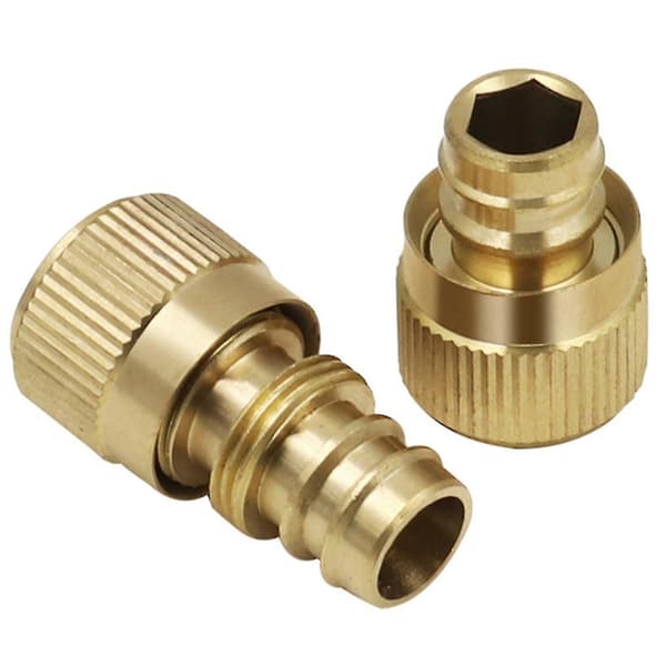 Kran standardkoppling snabbrör 1/2" 3/4" högtrycksvattenpistol (a, stil)
