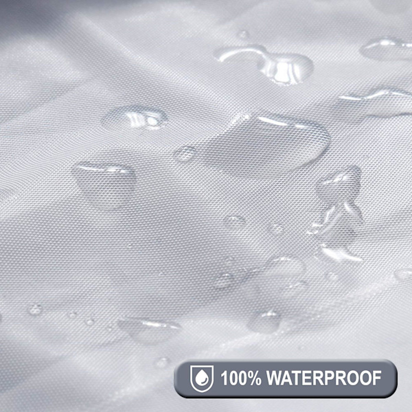 2-pack transparenta återanvändbara EVA-regnponchos med huva för vuxna