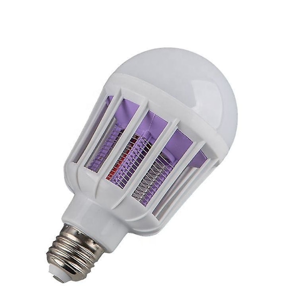 Bug Zapper-glödlampa, 2 i 1 myggdödarlampa LED elektronisk insekts- och flugdödare, verandalampa för entré, dörröppning, korridor, balkong och uteplats