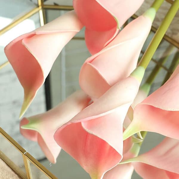 1 st. Konstgjord Callalily Blomsterarrangemang Bröllop Fest DIY Möbel Dekoration