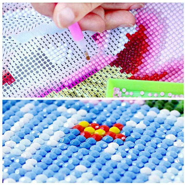 Diamantmaleri Rose 5D Diamantmaleri Billeder Fuld Sæt DIY Krystal Rhinestone Broderi Maleri med Diamantmaleri Tilbehør