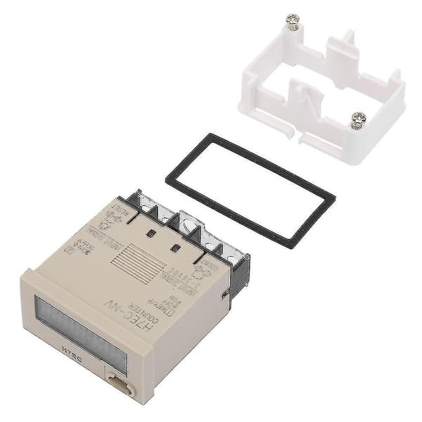 H7ec Nv Dc 3-36v Digital Elektrisk Räknare Totalisator Med 8-siffrig Lcd-display