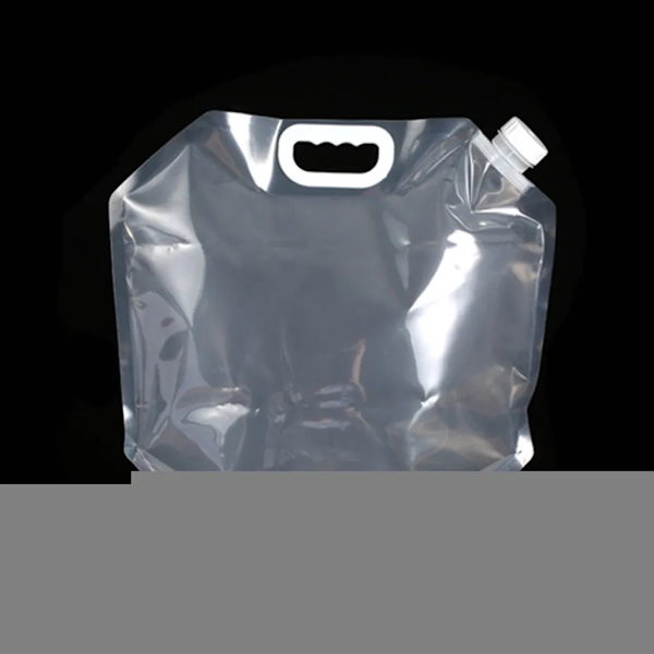 2 stycken 10L hopfällbar behållare Hydration Blåsa Camping vattensäck Behållare hopfällbar Camping dricksvattenpåse