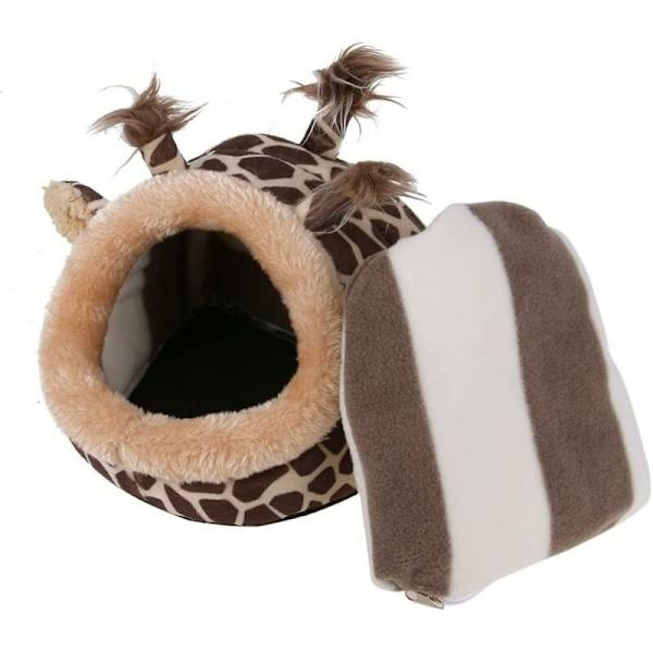 Mjuk plysch sällskapssäng för hamster igelkott marsvin