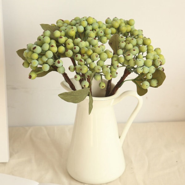 Bär Grön Bönstjälk Kombination Konstgjord Blomsterdekoration Bröllop Konstgjord Blomma (Grön)
