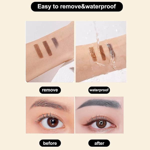 Kosmetik Micro-fine Stays On All Day, Dark Brow-26 (grå)