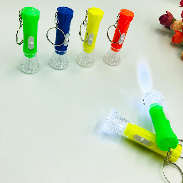 Mini ficklampa ficklampa set med 24 halkfri bärbar design för barn och vuxna
