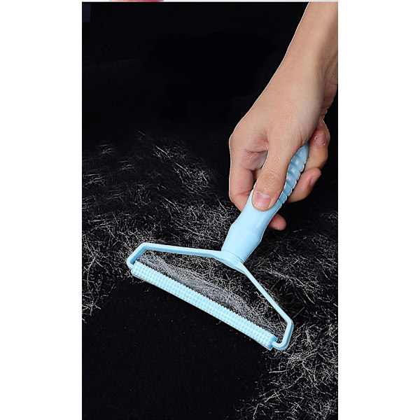 Shxx Bärbar epilator, depileringsborste, luddvals, husdjurshår Smo, hårboll snabb epilator för kläder och soffa, återanvändbar gummiborste ( )