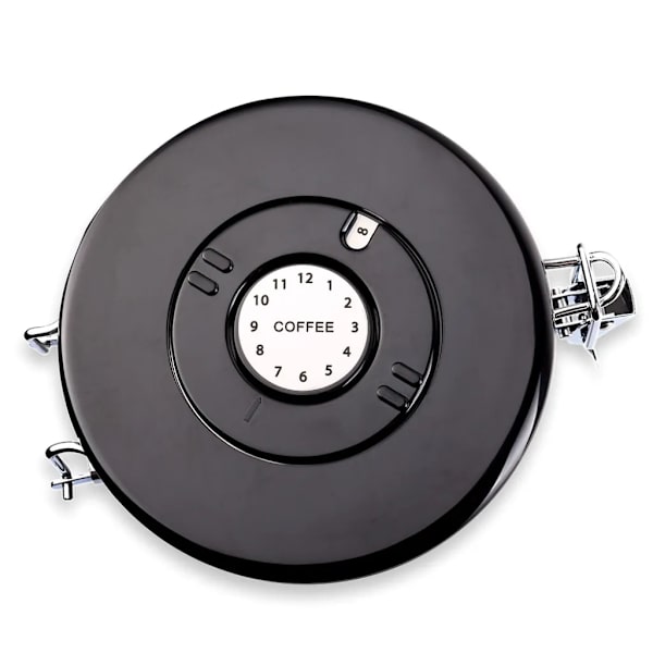 Schramm® kaffeburk 1800 ml i 10 färger med doseringssked Höjd: 19cm Kaffeburkar Kaffebehållare i rostfritt stål, färg:rosa