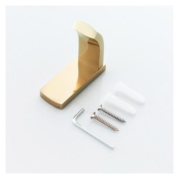 Badeværelse Håndklæde Væg Krog Køkken Guld Frakke Krog Messing Stærk Sug Kop Nøglehætte Taske Hanger Frakke Krog 1 Stykke Guld