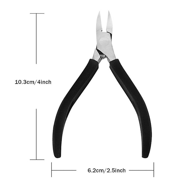 Tånagelklippare Heavy Duty Professional för tjocka naglar Inåtväxande naglar Död hud Förhårdnader