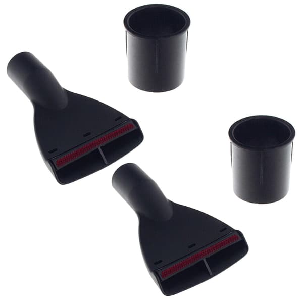 2x Universal Dammsugare 32/35mm Munstycksborste Adapter Svängbart Huvud