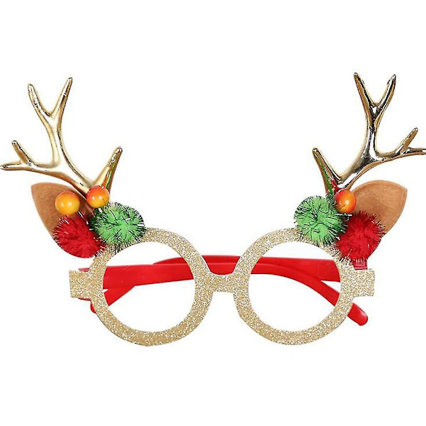 Julpartyrekvisita Cosplay Djur Söta Snygga Glasögon Fotorekvisita