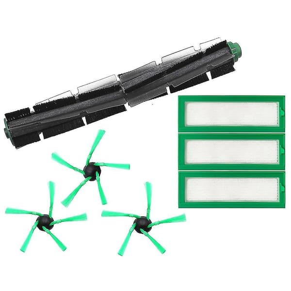 För Vorwerk Kobold Vr20 / Vr30 Huvudborste Sidoborste Hepa Filter