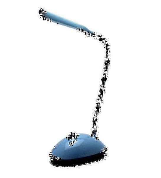 Nattlys Omgivelsesbelysning Sammenleggbar Bærbar Led Skrivebordslampe Blå