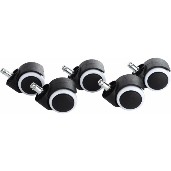 5 generella slitstarka hjul för hårda golv (11/50 mm hjul)