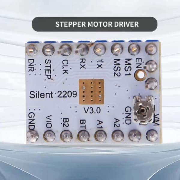 5st Tmc2209 V3.0 Driver Stegstav Tyst Driver 256 Microsteg Ström 2.8a Tmc2208