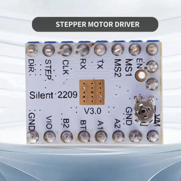5st Tmc2209 V3.0 Driver Stepping Rod Silent Driver 256 Microstep Current 2.8a Tmc2208