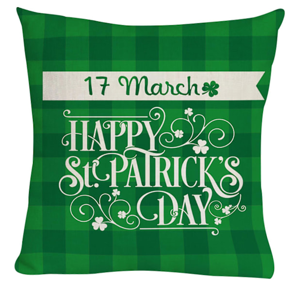 St. Patrick's Day Kuddeöverdrag för Hemmet - 'Survived Family' 