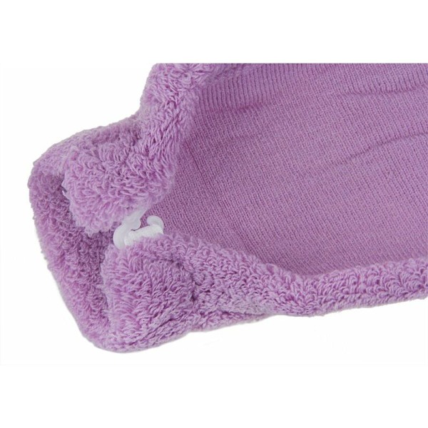 Toalettsits Universal Toalettring Hög elastisk Avtagbar och tvättbar Ingen blekning Varm Cover Lila
