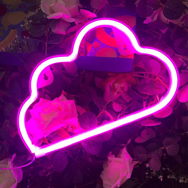 Neon skylt - Usb-batteridriven LED-skyltar Neonljus för sovrum | Neonskyltar för väggdekor Födelsedag Bröllopsfest Halloween Julrumsdekorat