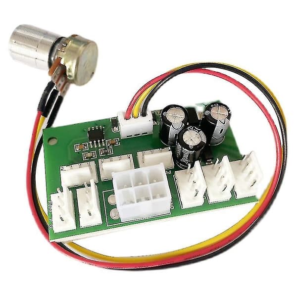 4-stifts 12V 8-kanals datorchassifläkthub Högpresterande Pwm-varvtalsregulator Yo