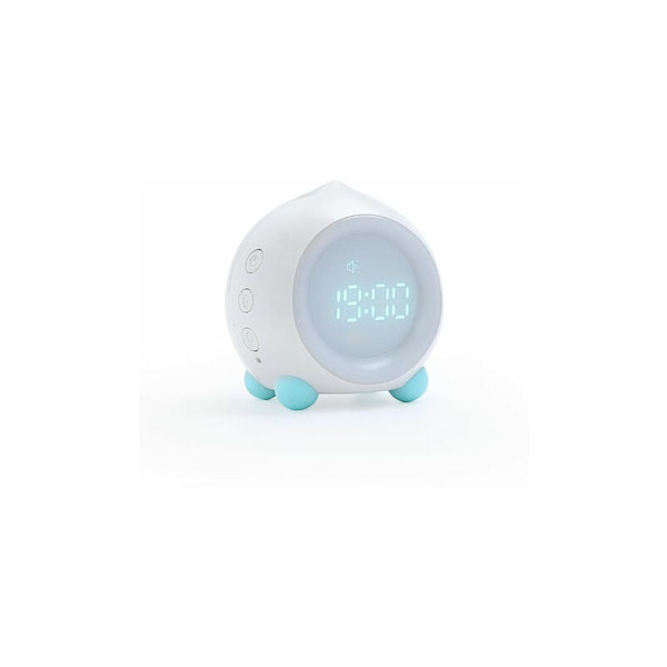 Barnväckarklocka Upplyst Digital LED-lampa Väckarklocka Nattlampa Flickor Pojkar Dag Natt Barn Justerbar Volym Snooze USB-laddning Väckarklocka