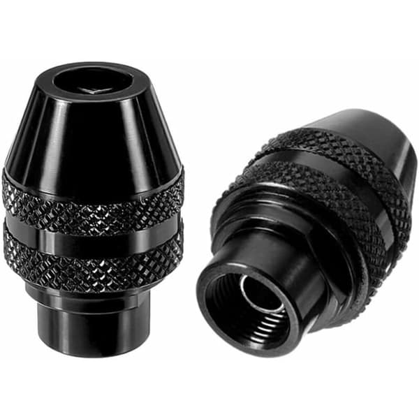 2 stk. nøglefri borepatroner Multi Universal Adapter Hurtigskift borepatron Universal nøglefri borepatron til elektrisk slibeværktøj 0,4-3,2 mm