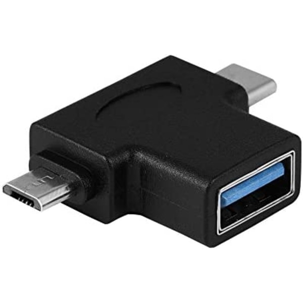 2 i 1 Micro USB OTG-adapter