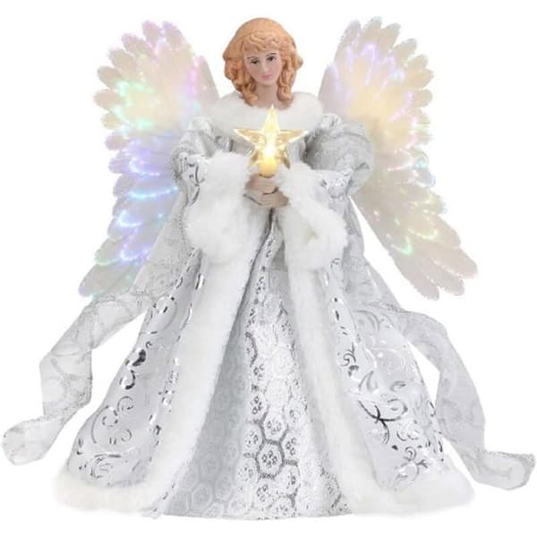 Juleophæng - JORMFTTE - Hvid engel - 32 cm - Indendørs dekoration - Ophæng