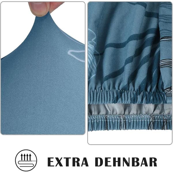 4-pack stolskydd stretch stolskydd moderna elastiska stolskydd dekorationsstolsöverdrag för universell passform (Pinellia)
