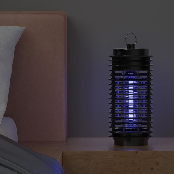 Elektrisk myggdödande lampa, myggflugdödare insektsdödare fångar effektivt myggor förhindrar myggbett, myggdödande lampa för trädgård