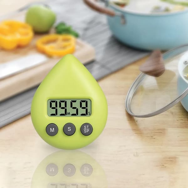 5x vattentät timer kök timer kökslarm klocka stoppur ägg timer digital