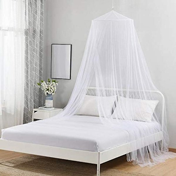 King size hängande gardin nät, Princess Circle Tulle sängöverkast