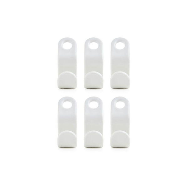 6-pack hängkrok - garderob Mini vattenfall