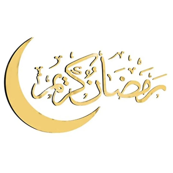 Ramadan sisustus, Eid Mubarak Ramadan peilitarra sisustus, peiliseinätarrat, seinätarrat, Eid Mubarakin koristelu