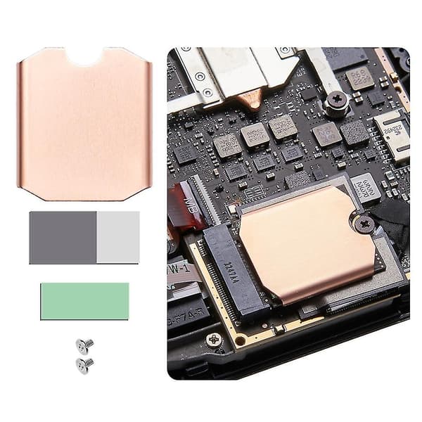 Kopparkylningsdynkit M2 Nvme Ssd Kylfläns För Steamdeck Spel M2 2230 Ssd