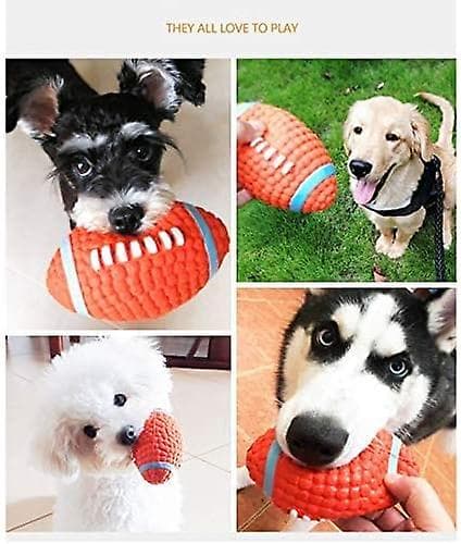 Latex Hundspel Tugga Boll Stor