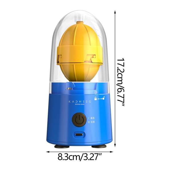 Elektrisk äggutdragare Egg Scrambler skakar och drar guldägg Helautomatisk äggula mixer skakar och drar äggvisp