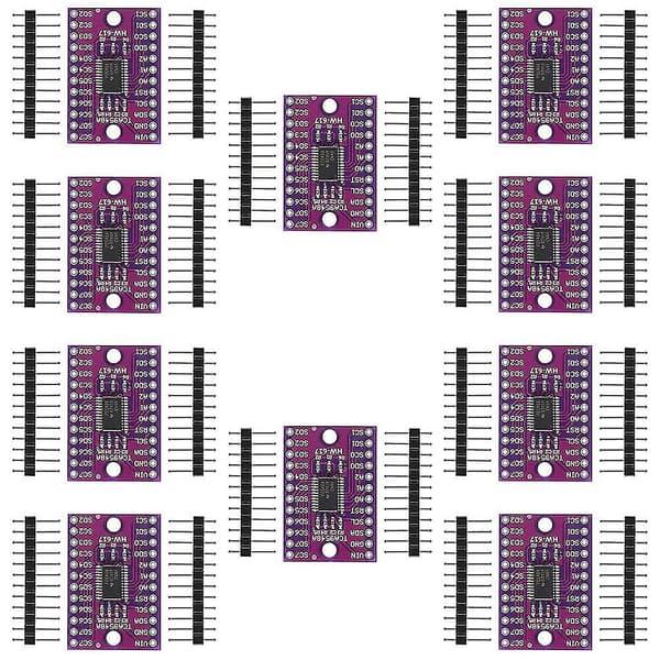 10 st TCA9548A I2C IIC Multiplexer Breakout Board Modul 8 Kanals Expansionsutvecklingskort För