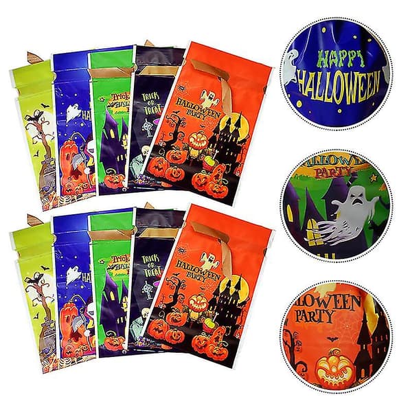 100 st Halloween Godispåsar För Halloweenpresenter