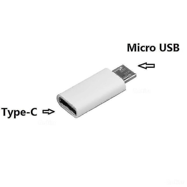 5 st Usb-c Typ-c till Micro USB B 3.0 Data Laddningskabel Adapter Conve Yo