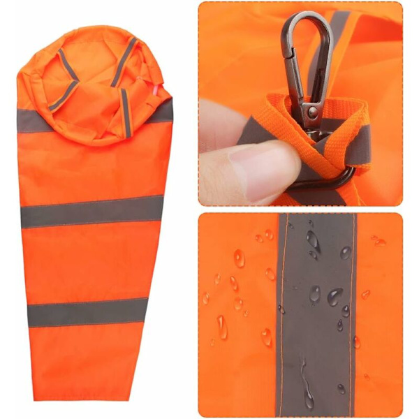2 st Windsock Windsock Windsock Windsock med reflekterande bälte 80cm T-Audace