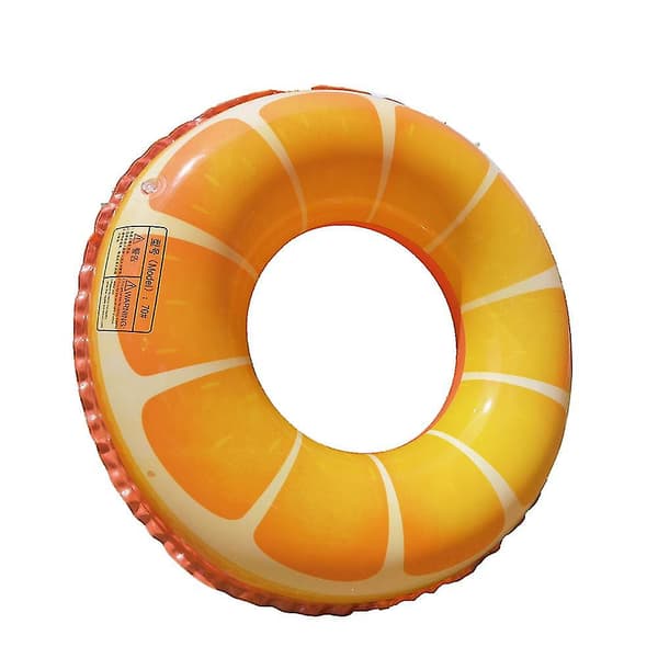 Fruktpoolflotte, orange citronbadring, uppblåsbar badring för barn-26 (stil 4)
