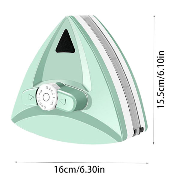 Fönsterrengöringsverktyg (tjocklek på torkbart glas: 5-25 cm) Grön