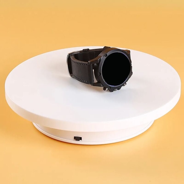 Slitstark, halkfri, roterande samlarklocka watch för modell - svart