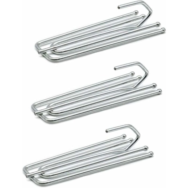 24pcs Thick Curtain Hooks Thick Curtain Hooks for Pinch Pleat Header Curtain, Door Curtain, Window Curtain