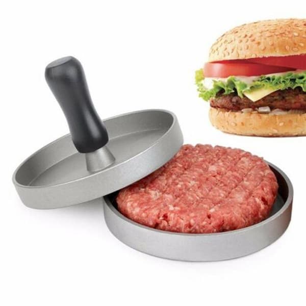 Burgerpress Köttpress Köttpress Svart