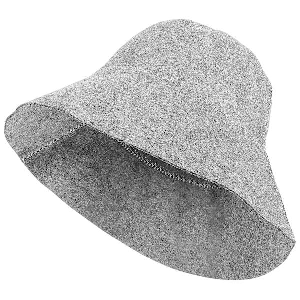 Filthatt för bastu, tjock bastuhatt, vattenabsorberande bastuhatt, lätt bastuhatt, bärbar bastuhatt