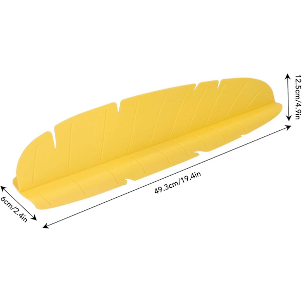 Diskbänk gap stötfångare, elastisk diskbänk vattenblixt